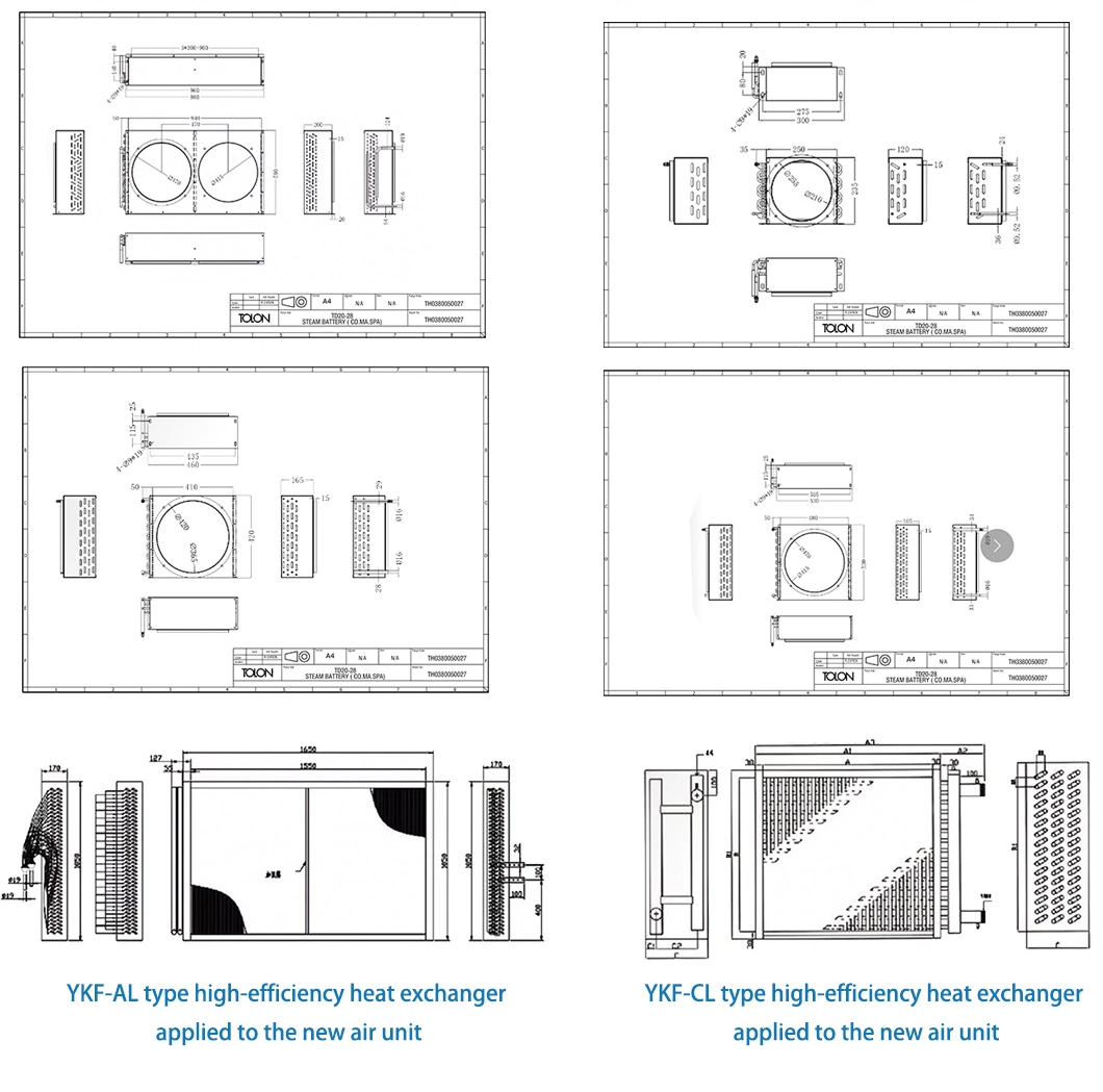 Replaceable Gea Gasket Plate and Frame Heat Exchanger